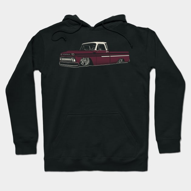 Chevy 65 Hoodie by Saturasi